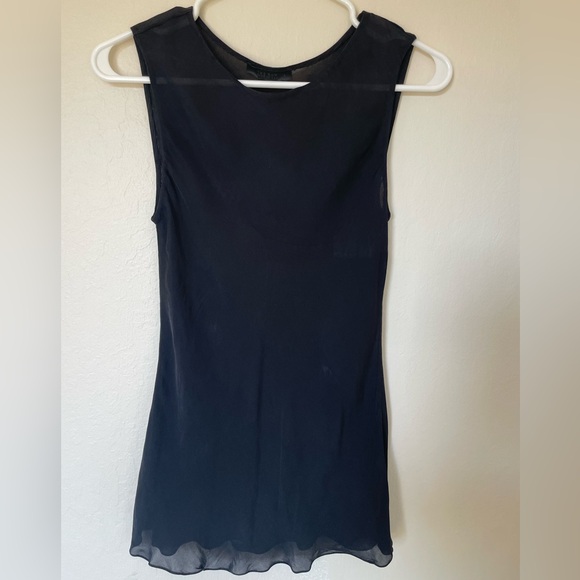 The Row Classic Black Tank Top